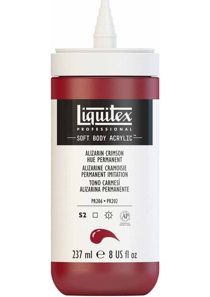 Professional Soft Body Akrilik Boya 237ML Alizarin Crimson Hue Permanent 116 S2 fırsatları