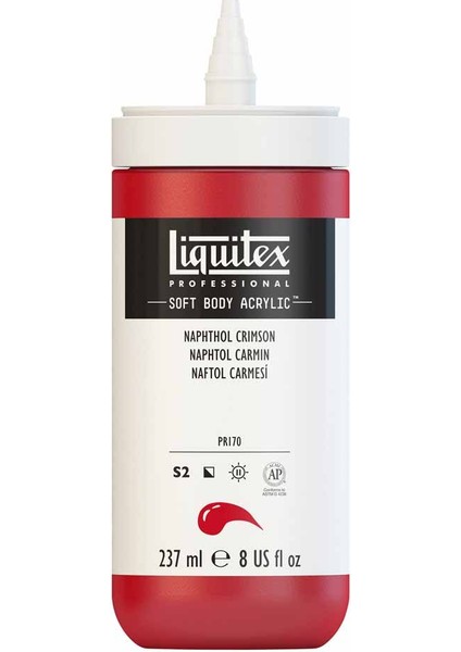 Professional Soft Body Akrilik Boya 237ML Naphthol Crimson 292 S2 fırsatları