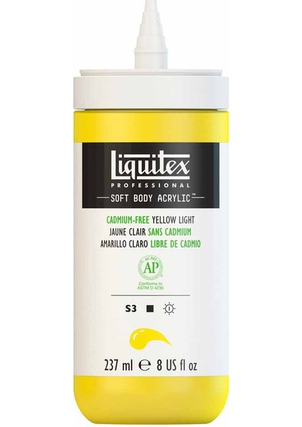 Professional Soft Body Akrilik Boya 237ML Cadmium-Free Yellow Light 889 S3 fırsatları
