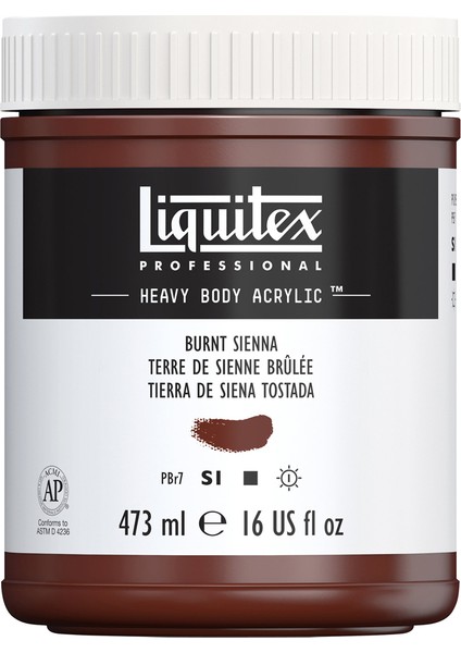 Professional Heavy Body Akrilik Boya 473ML Burnt Sienna 127 S1 modelleri