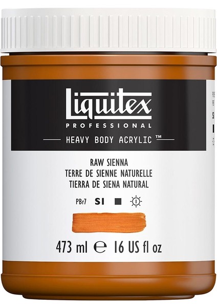 Professional Heavy Body Akrilik Boya 473ML Raw Sienna 330 S1
