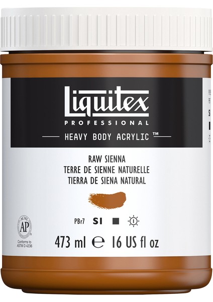 Professional Heavy Body Akrilik Boya 473ML Raw Sienna 330 S1 modelleri