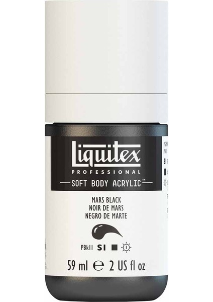 Professional Soft Body Akrilik Boya 59ML Mars Black 276 S1 modelleri