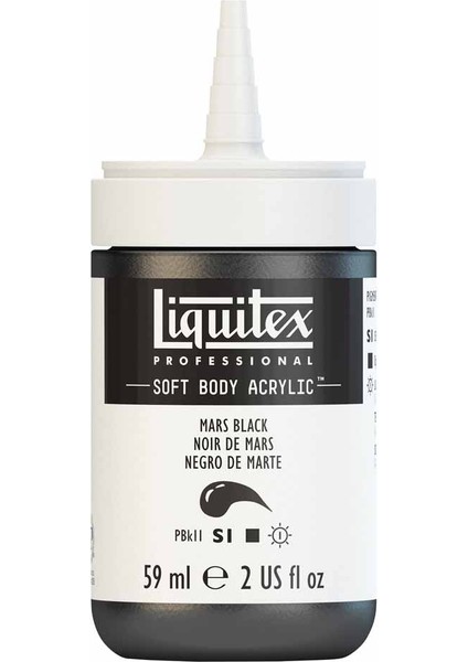 Professional Soft Body Akrilik Boya 59ML Mars Black 276 S1 fırsatları