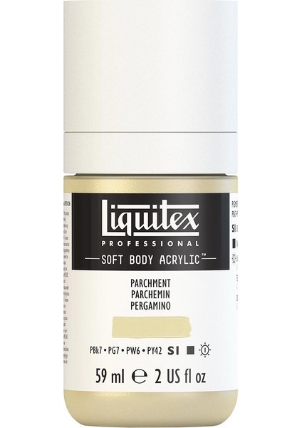 Professional Soft Body Akrilik Boya 59ML Parchment 436 S1