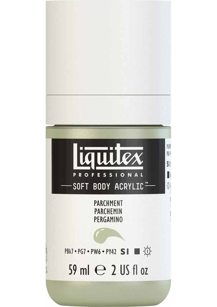 Professional Soft Body Akrilik Boya 59ML Parchment 436 S1 modelleri