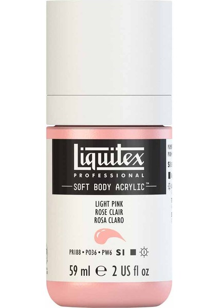 Professional Soft Body Akrilik Boya 59ML Light Pink 810 S1 modelleri