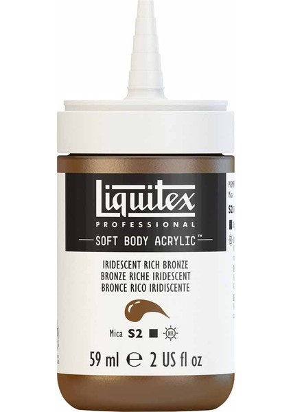 Professional Soft Body Akrilik Boya 59ML Iridescent Rich Bronze 229 S2 fırsatları