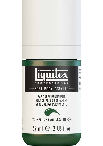 Professional Soft Body Akrilik Boya 59ML Sap Green Perm 315 S2 modelleri