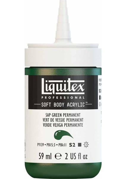 Professional Soft Body Akrilik Boya 59ML Sap Green Perm 315 S2 fırsatları