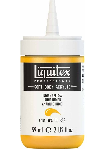 Professional Soft Body Akrilik Boya 59ML Indian Yellow 324 S2 fırsatları