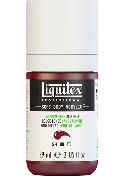 Professional Soft Body Akrilik Boya 59ML Cadmium-Free Red Deep 895 S4 modelleri