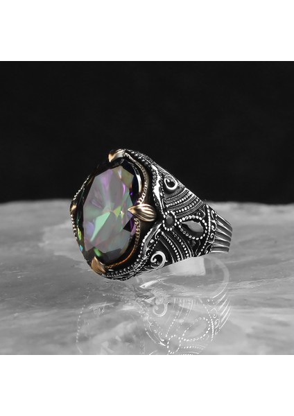 925 Ayar Gümüş Yüzük Kristal Kesim Zirkon Taşı Orijinal Yüksek Kaliteli Takı fiyatları