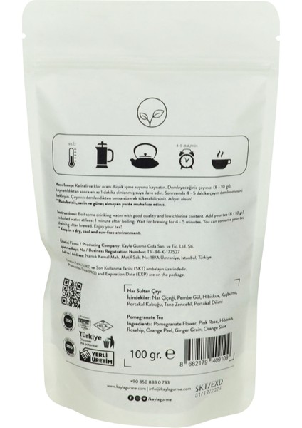 Nar Sultan Çayı 100 gr
