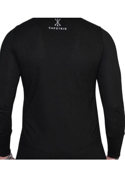 Erkek Bohem Uzun Kol Polo Yaka T-Shirt indirimleri
