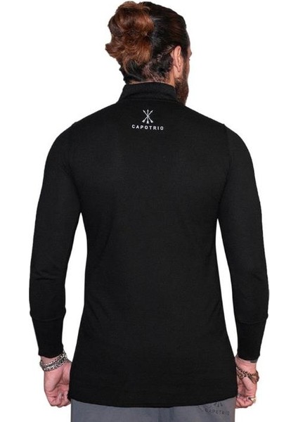 Erkek Bohem Uzun Kol Polo Yaka T-Shirt fırsatları
