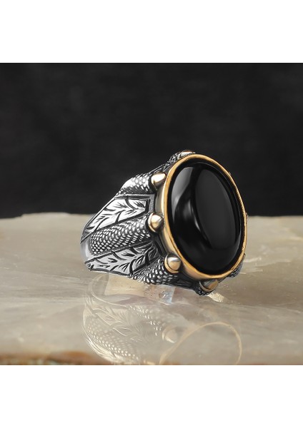 925 Ayar Gümüş Yüzük Zirkon Taşı Kristal Kesim Kartal Tırnak Detaylı modelleri