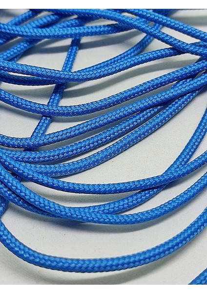 2 mm Paracord Ip ,  Paracord Bileklik Ipi Turkuaz Mavi 10 Metre