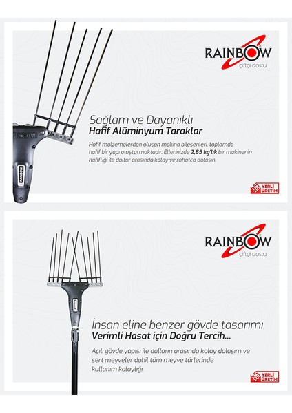 12V Elektrikli Zeytin Silkeleme & Zeytin Hasat Makinası -Yerli