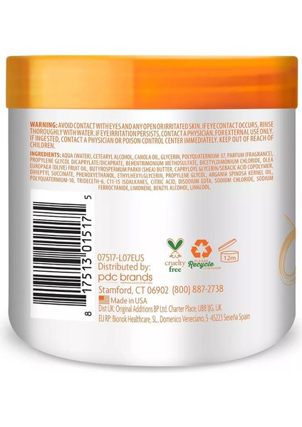 Argan Yağlı Onarıcı Durulanmayan Saç Bakım Kremi 453GR