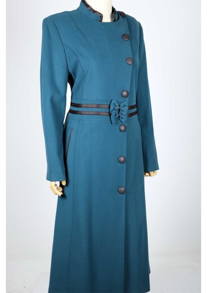 Düğmeli Kemerli Kaşe Kap fiyatları