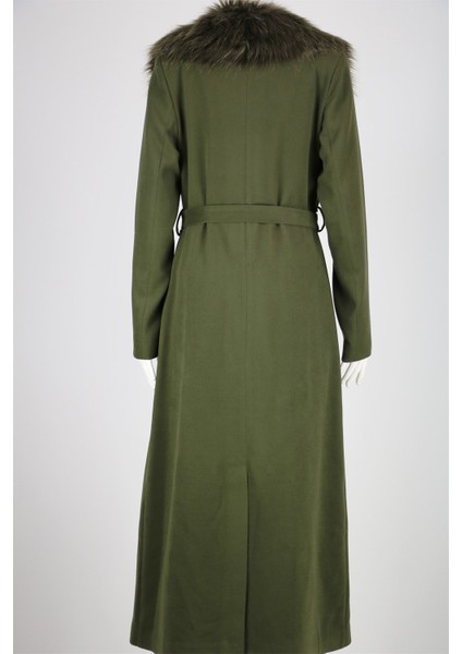 2354 Yakası Kürklü Kaşe Kap modelleri