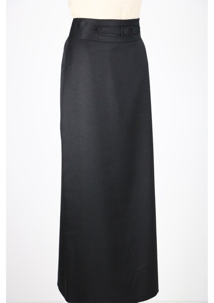 Önü Kemer Detaylı Kumaş Kalem Etek fiyatları