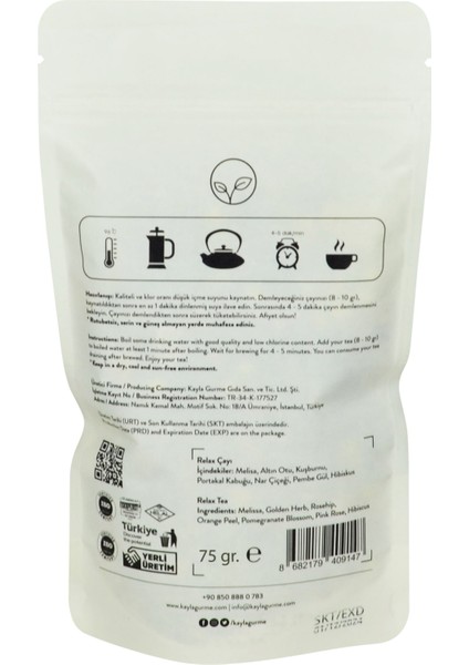 Relax Çayı 75 gr