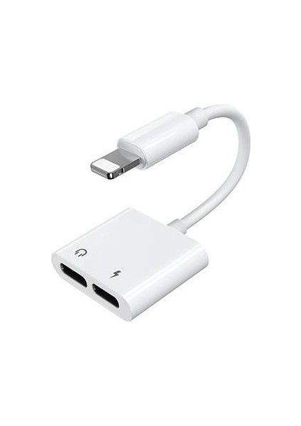 Lightning Kulaklık ve Şarj Adaptörü Dönüştürücü