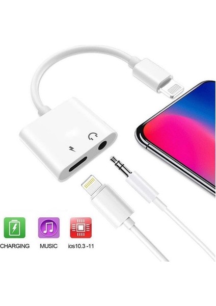 Lightning Kulaklık ve Şarj Adaptörü Dönüştürücü modelleri