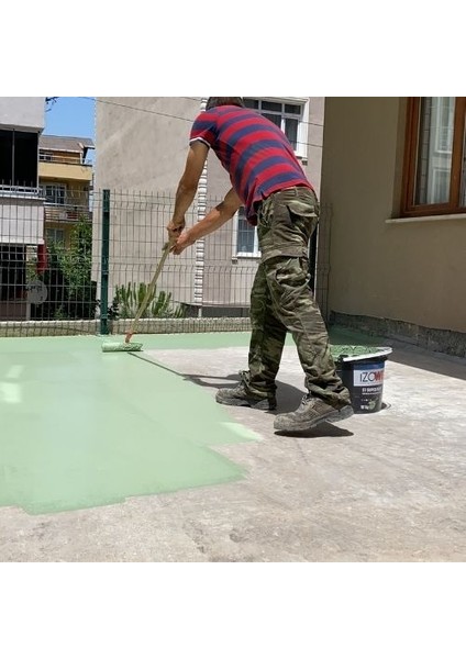 Izower M1 Güçlü Elastomerik Su Yalıtım Kaplaması- Yeşil -3,5 kg