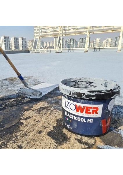 Izower M1 Güçlü Elastomerik Su Yalıtım Kaplaması- Yeşil -3,5 kg