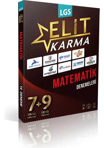 Yanıt Yayınları  Elit Karma LGS Matematik Denemeleri