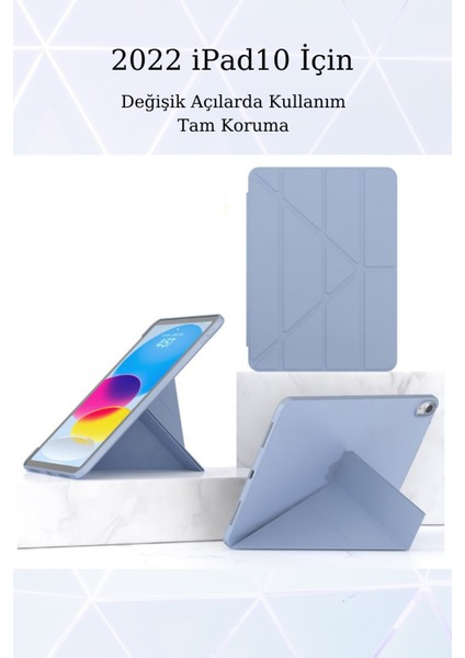 Apple iPad 10.9 Inç Wi-Fi 64 GB 10. Nesil Uyumlu Kalem Bölmeli Tablet Kılıfı fiyatları
