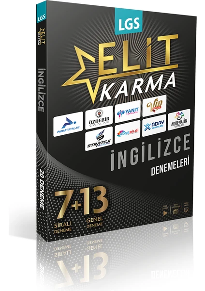 Yanıt Yayınları  Elit Karma LGS Ingilizce Denemeleri