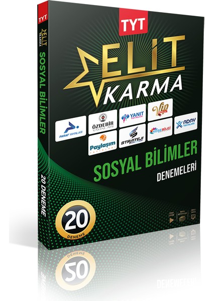 Elit Karma TYT Sosyal Bilgiler 20 Deneme