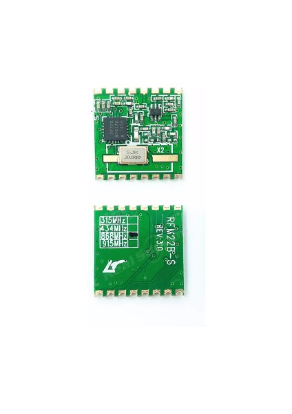 Digital Target Ses ve Görüntü Almaya Vermeye Yarayan Cihaz RFM22B 433MHZ Rf Alıcı Verici Modülü Hoperf Orijinal