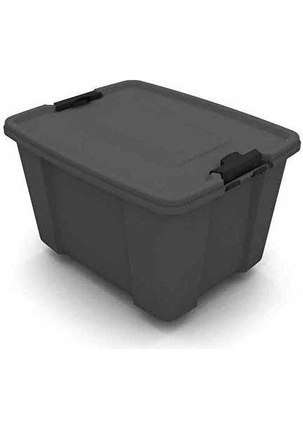Qlear Box Kilitli Kutu 32L Long Gri