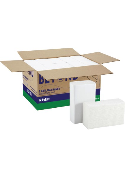 Dispenser Z Katlama Kağıt Havlu 12 Paket