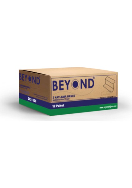 Dispenser Z Katlama Kağıt Havlu 12 Paket