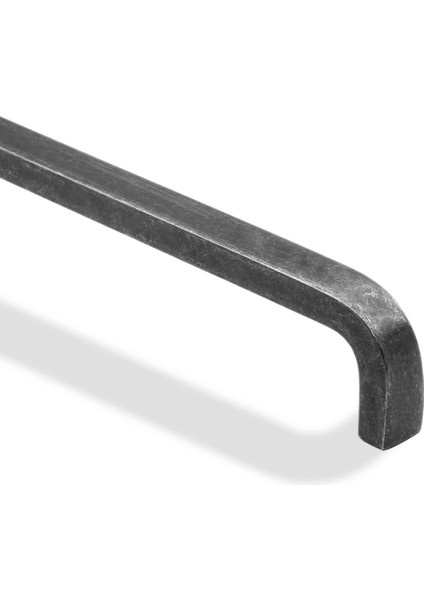 Paris Çekmece Dolap Kapak Kulpu Kulbu 224 mm Antik Gümüş Metal Kulp