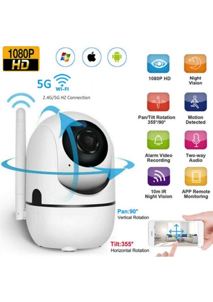 2mp Bebek Kamerası Harekete Duyarlı Takip Kamerası modelleri