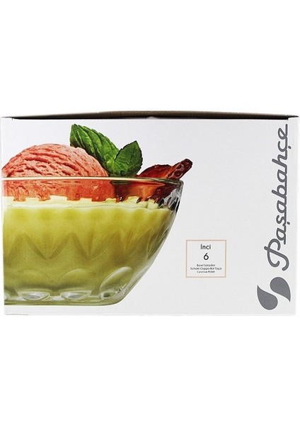 Paşabahçe 53393 Inci 6 Lı Kase Takımı