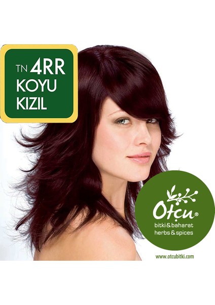 Natural Colors 4rr Koyu Kızıl Organik Saç Boyası