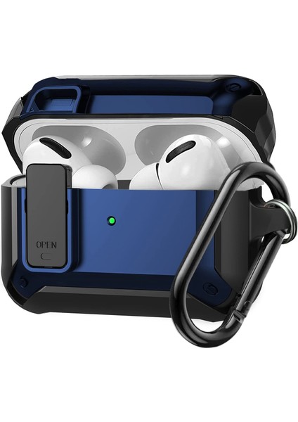 Apple Airpods Pro 2 Darbeye Dayanıklı Bumblebee Silikon Koruyucu Kılıf