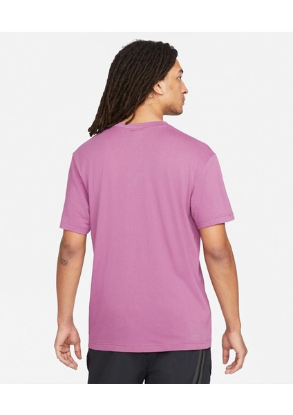 Sportswear Dri Fit Grafikli Mor Bol Kesim Erkek T-Shirt DV1128-507 modelleri
