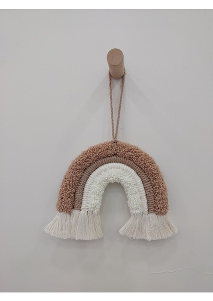 Dekoratif Makrome Gökkuşağı Duvar Süsü fiyatları