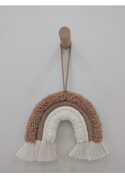 Dekoratif Makrome Gökkuşağı Duvar Süsü fırsatları