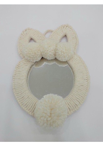 Makrome Duvar Süsü Tavşan Ayna fiyatları