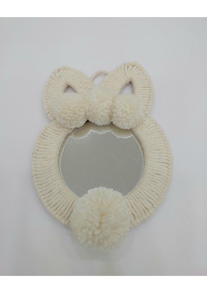 Makrome Duvar Süsü Tavşan Ayna modelleri